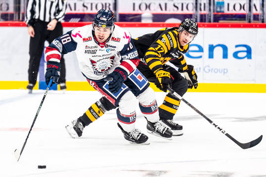 Linköpings Remi Elie och Skellefteås Pär Lindholm