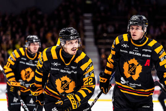 Skellefteås Jonathan Johnson jublar