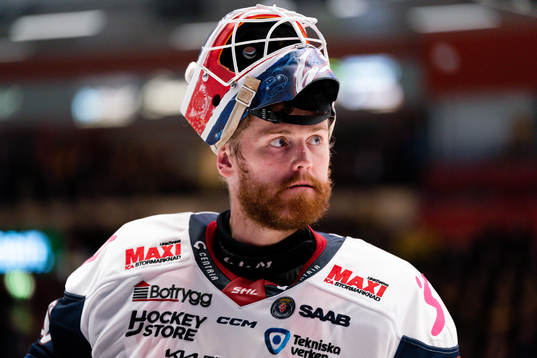 Linköpings målvakt Marcus Högberg