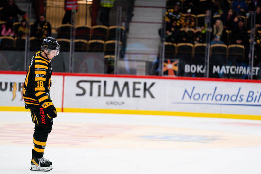Skellefteås Elias Stenman fick matchstraff