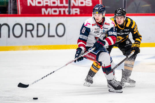 Linköpings Jonathan Myrenberg och Skellefteås Axel Sandin