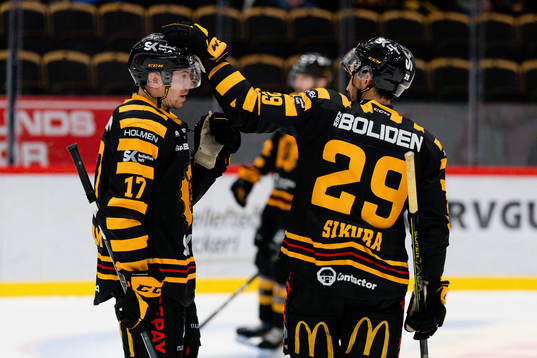 Skellefteås Pär Lindholm och Dylan Sikura