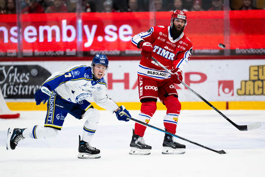 Leksands Marcus Karlberg och Timrås Per Svensson