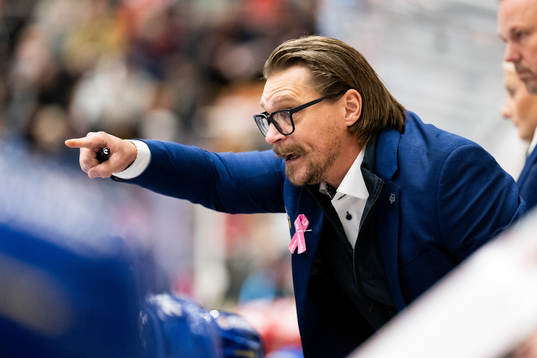 Leksands tränare Björn Hellkvist