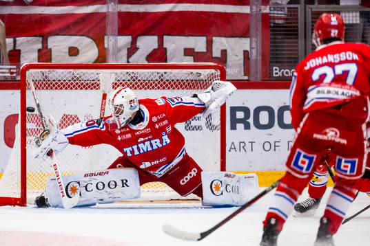 Timrås målvakt Jacob Johansson