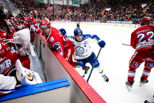 Timrås Filip Hållander och Leksands Marcus Karlberg