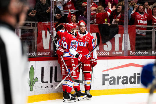 Timrås Robin Hanzl, Jonathan Dahlén och Magnus