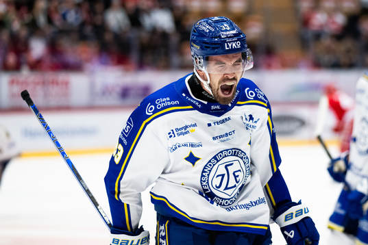 Leksands Eddie Larsson deppar