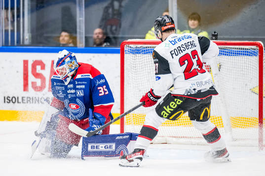 Oskarshamns målvakt Emil Kruse