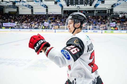 Malmö Redhawks Teemu Kivihalme jublar