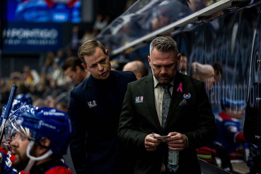 IK Oskarshamns assisterande tränare Mikael Sandberg