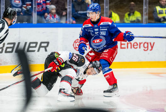 IK Oskarshamns Logan Hutsko och IF Malmö Redhawks Teemu