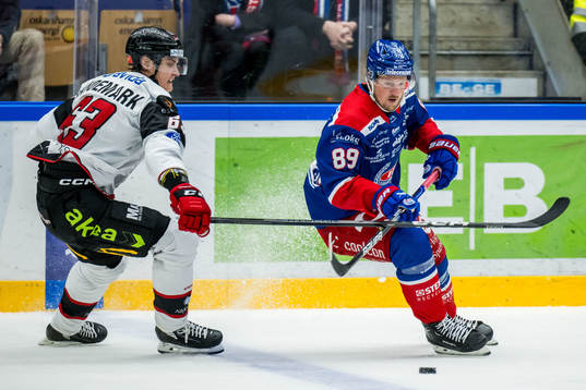 IF Malmö Redhawks Fredrik Händemark och IK Oskarshamns