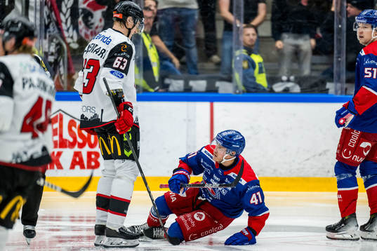 IF Malmö Redhawks Fredrik Händemark och IK Oskarshamns