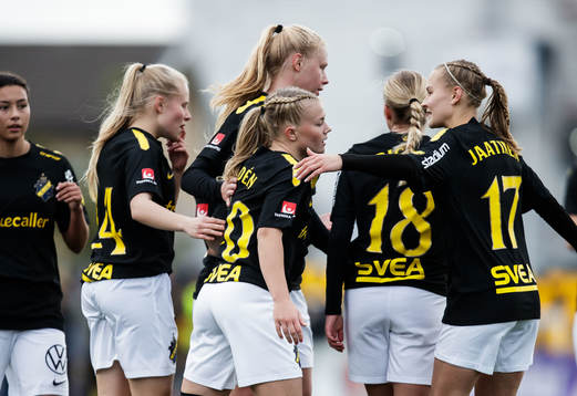 AIKs Jennie Nordin jublar