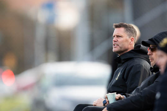 Gamla Upsalas tränare Fredrik Bernhardsson