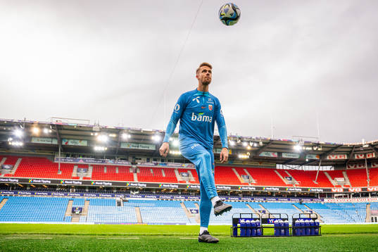 Kristoffer Ajer of the Norwegian national football team