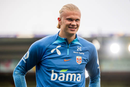 Erling Braut Haaland of the Norwegian national football team