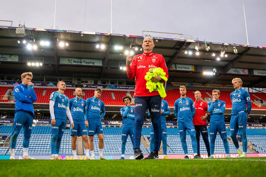 Ståle Solbakken, head coach of the Norwegian national