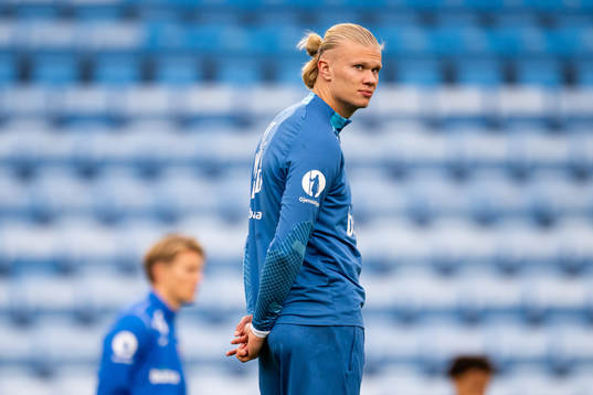 Erling Braut Haaland of the Norwegian national football team