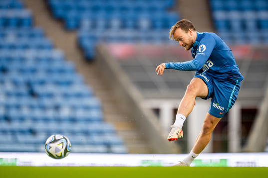 Bård Finne of the Norwegian national football team