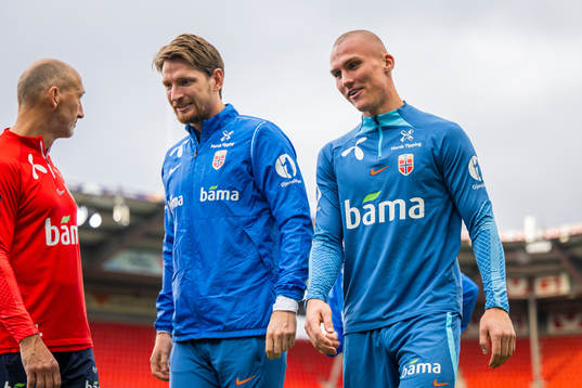 Stefan Strandberg and Leo Skiri Østigård of the Norwegian