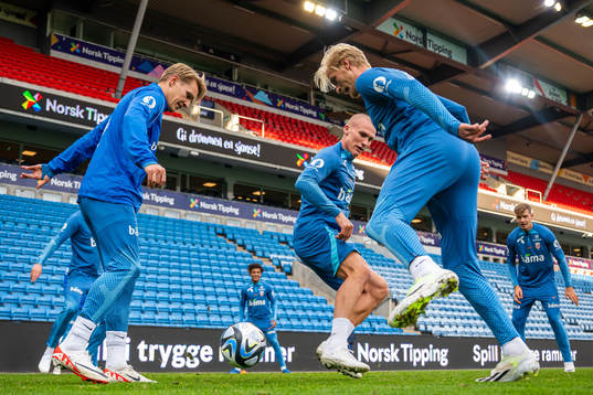 Martin Ødegaard, Leo Skiri Østigård and Morten Thorsby