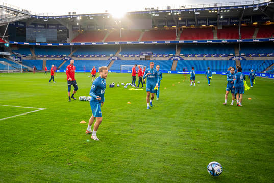Bård Finne of the Norwegian national football team