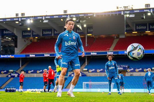 Patrick Berg of the Norwegian national football team