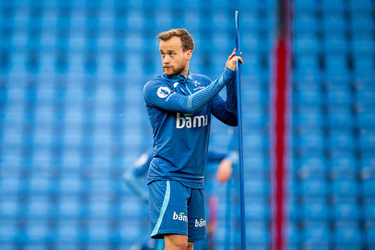 Bård Finne of the Norwegian national football team