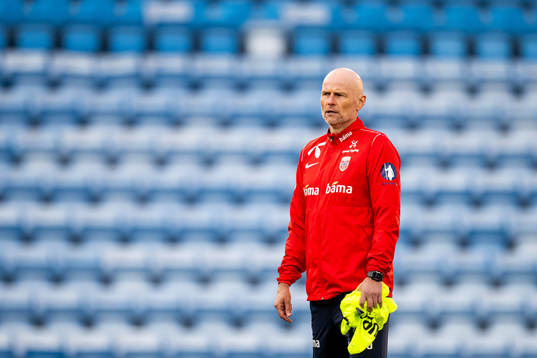 Ståle Solbakken, head coach of the Norwegian national