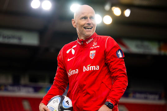 Ståle Solbakken, head coach of the Norwegian national