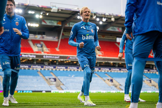 Morten Thorsby of the Norwegian national football team