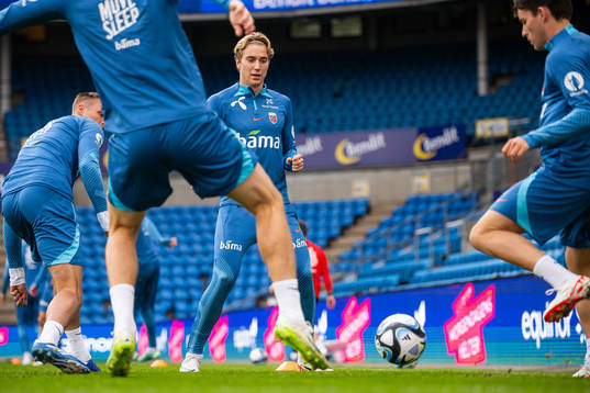 Kristian Thorstvedt of the Norwegian national football team