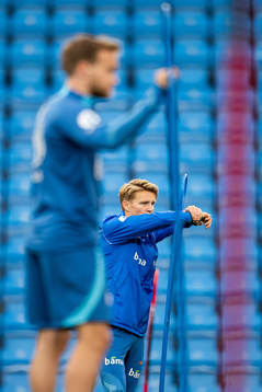Martin Ødegaard of the Norwegian national football team