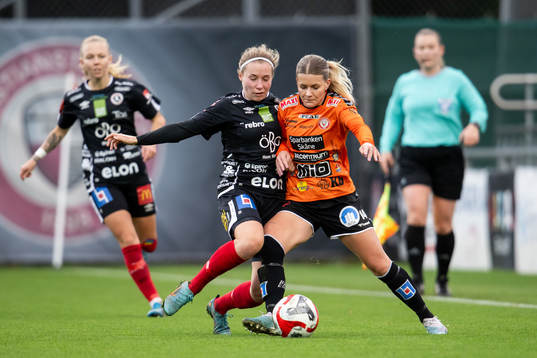 Örebros Heidi Kollanen och Kristianstads Tilda Persson