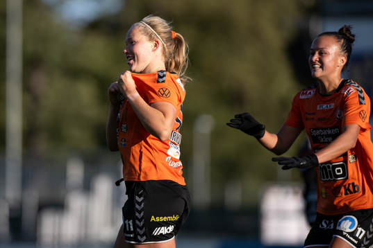 Kristianstads Hlin Eiriksdottir jublar