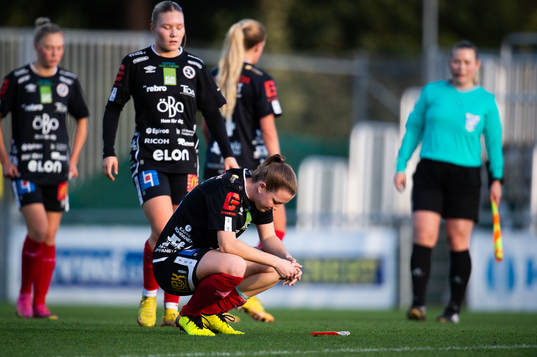 Örebros Maja Regnås Valcic deppar