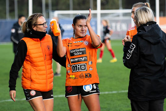 Kristianstads Carly Wickenheiser jublar