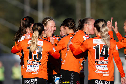 Kristianstads Hlin Eiriksdottir jublar