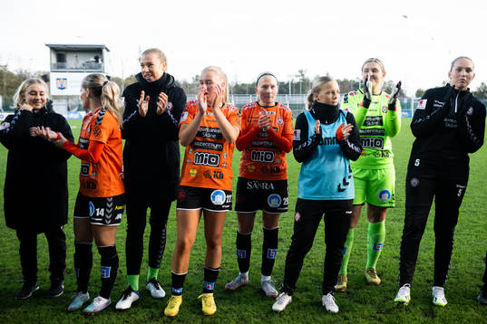 Kristianstads spelare jublar