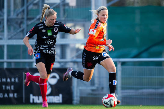Kristianstads Tilda Sandén och Örebros Ida Björnberg