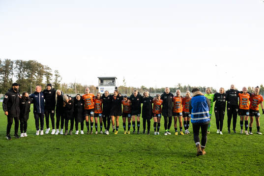 Kristianstads spelare jublar