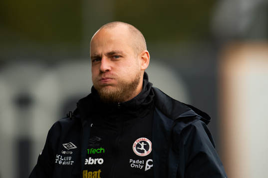 Örebros tränare Rickard Johansson deppar