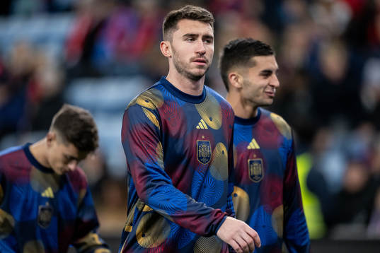Aymeric Laporte of Spain