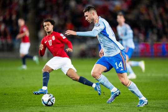 Aymeric Laporte of Spain