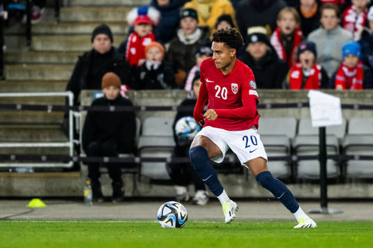 Antonio Nusa of Norway