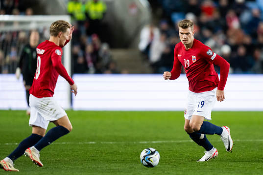 Alexander Sørloth of Norway