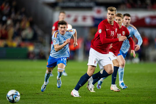 Alexander Sørloth of Norway