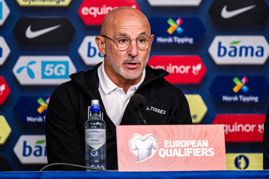 Luis de la Fuente, head coach of Spain